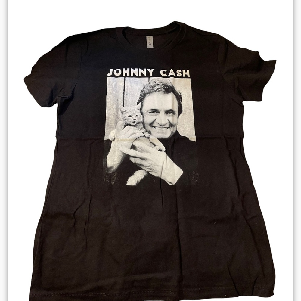 NEW Johnny Cash graphic tee,Size Large